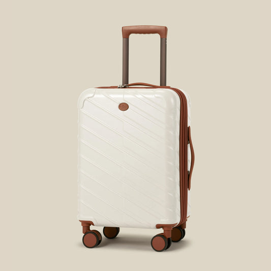 PIANO three スーツケース ホワイト Sサイズ 機内持ち込みサイズ