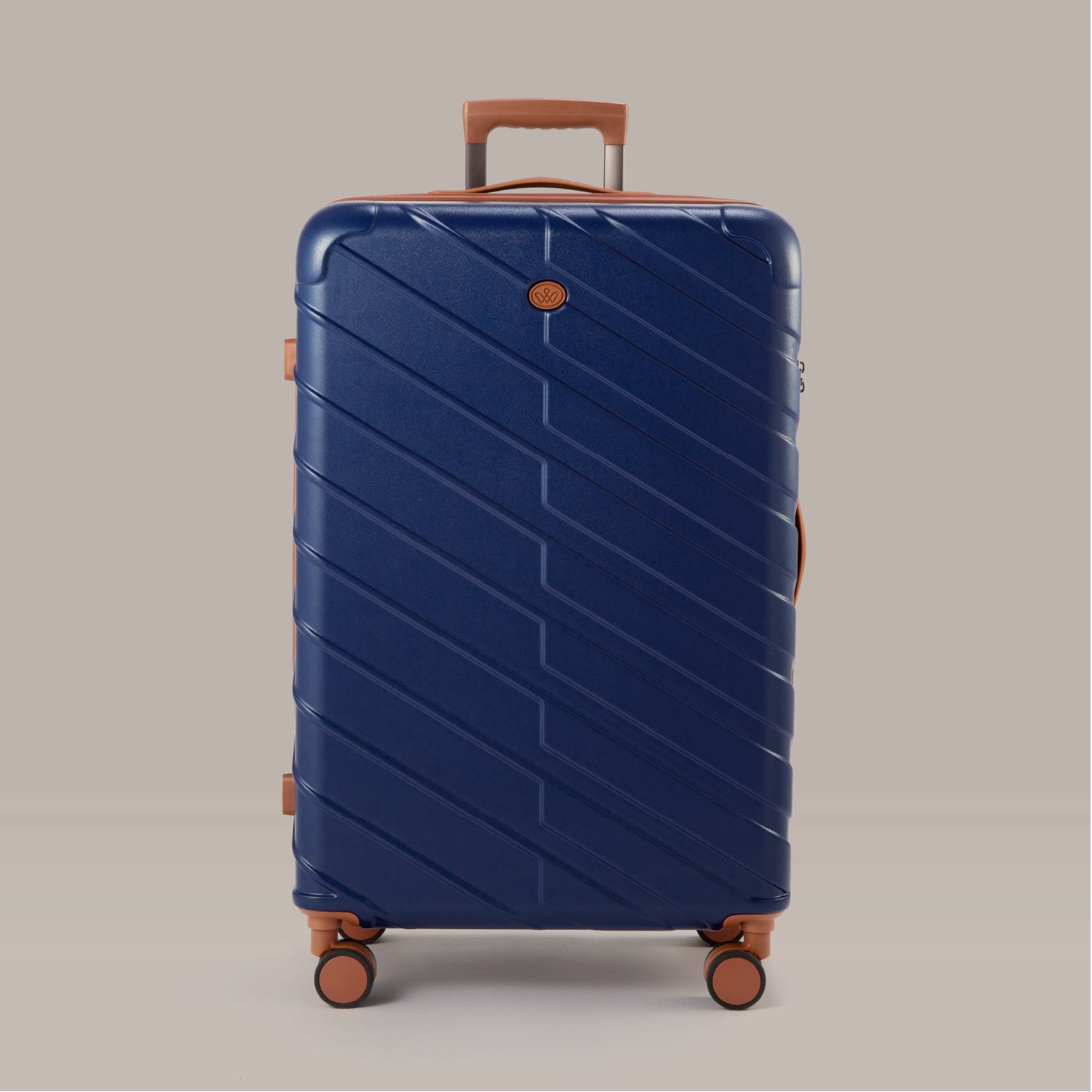 &WEAR スーツケース ネイビー 36L PIANOⅡ(Sサイズ)-