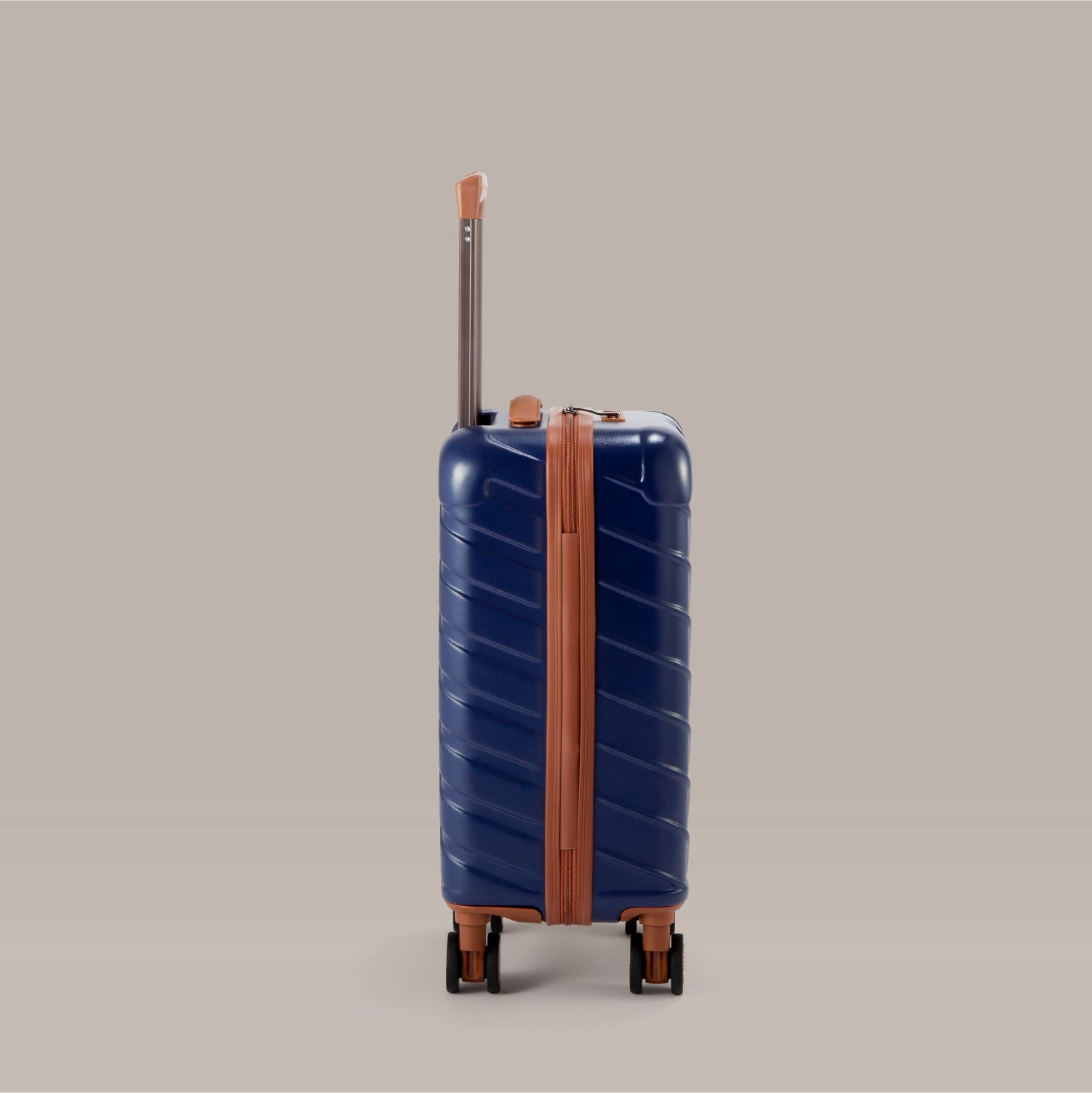 \u0026WEAR スーツケース ネイビー 36L PIANOⅡ(Sサイズ)
